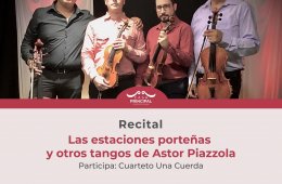 Imagen muestra de la actividad: Recital. Las estaciones porteñas y otros tangos de Astor Piazzola