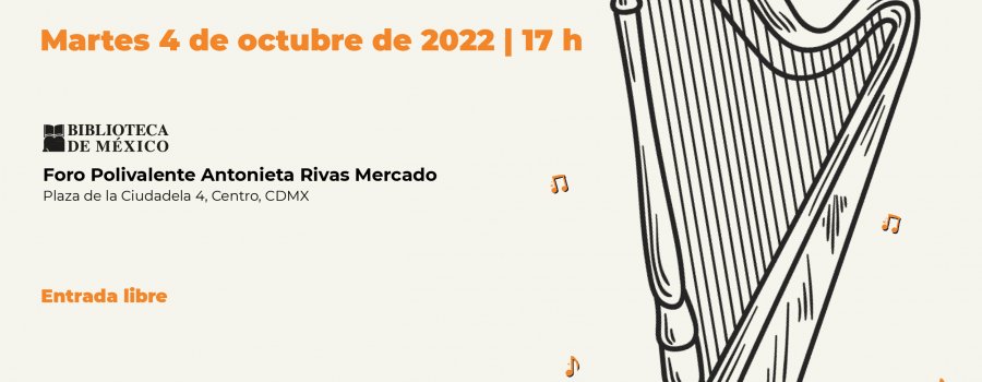 Recital de arpa  de la Orquesta Escuela Carlos Chávez