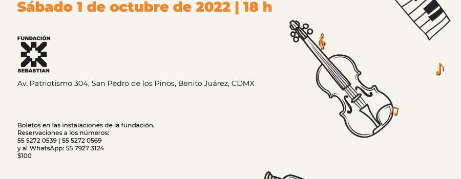 Recital de viola, trompeta y piano de la Orquesta Escuela Carlos Chávez