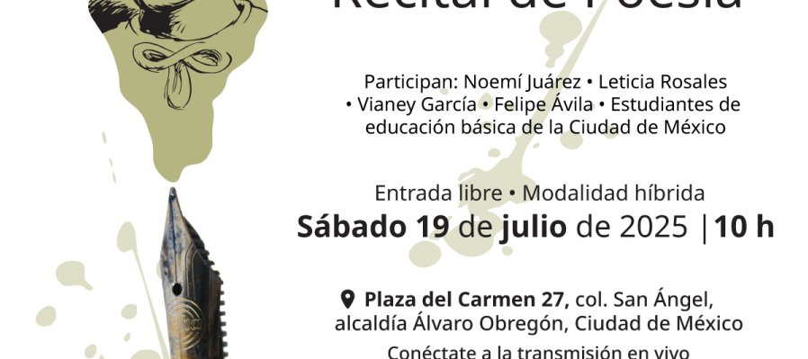 Recital de poesía Centenario del natalicio de Rosario Castellanos