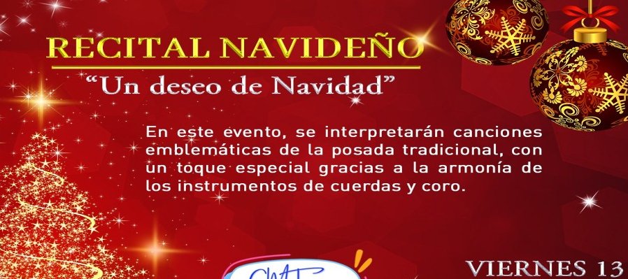 Recital navideño: Un deseo de Navidad
