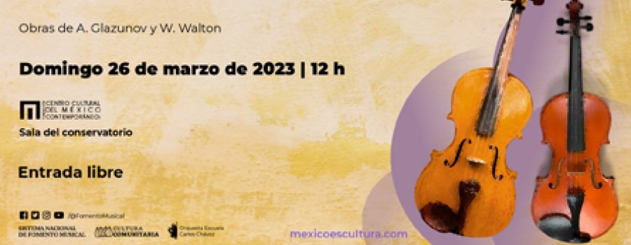 Recital de violín y viola de la OECCh