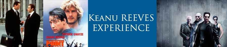 Imagen de portada del ciclo The Keanu Reeves experience 