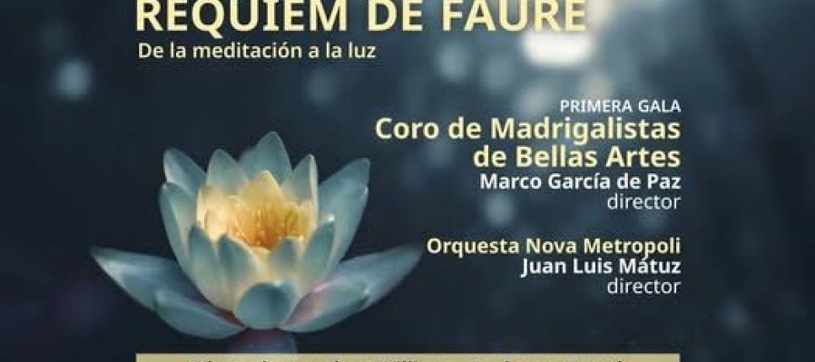 Requiem de Fauré: obras de Vaugha Williams, Brahms y Fauré