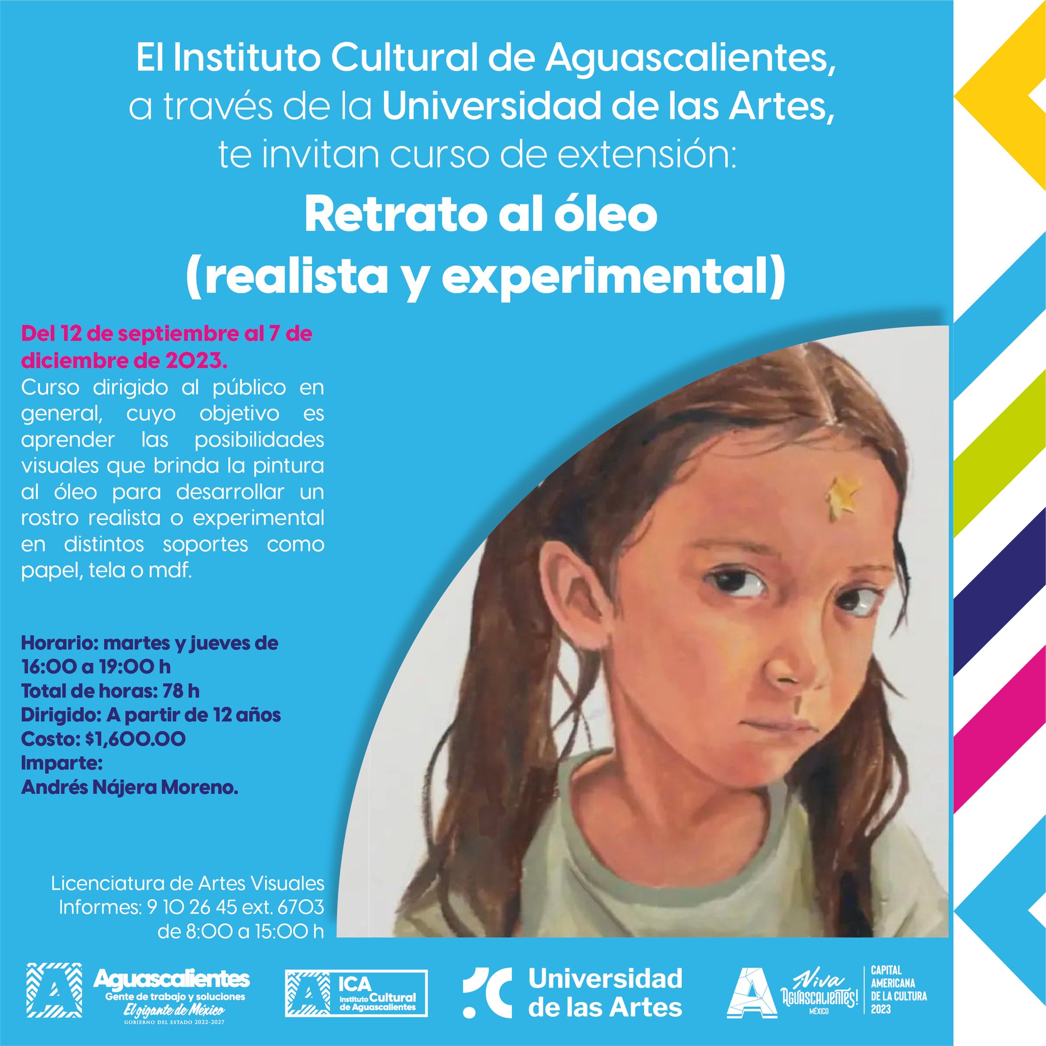 Retrato al óleo (realista y experimental)