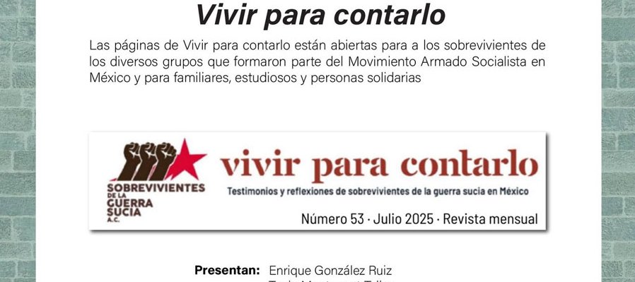 Vivir para contarlo