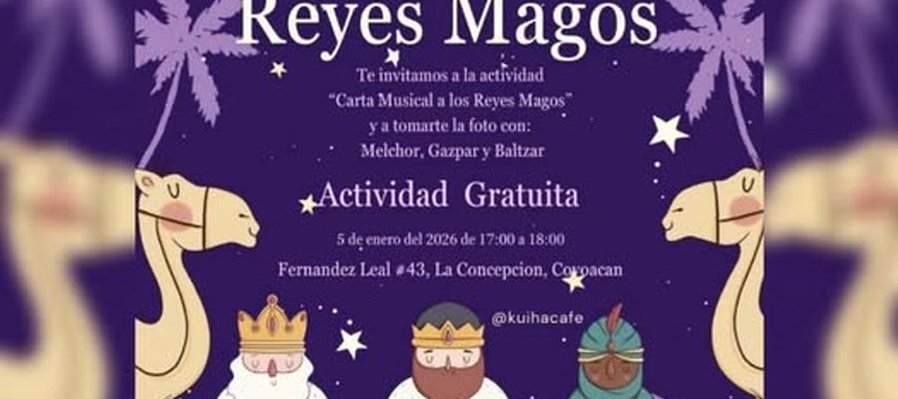 Foto con los Reyes Magos
