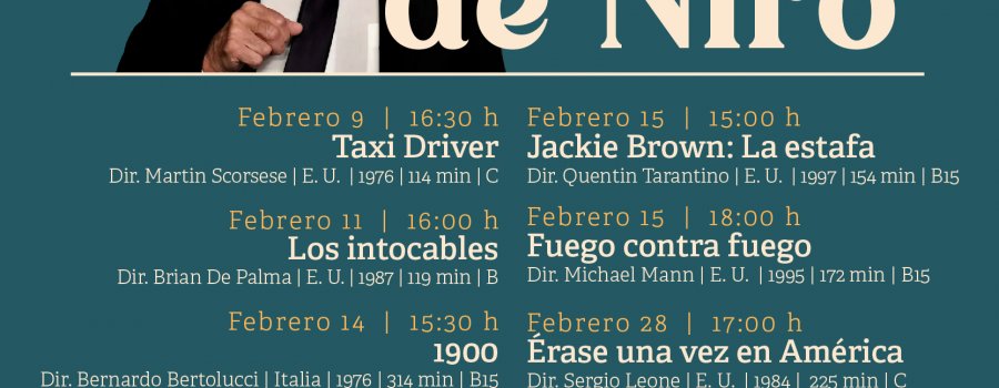 Ciclo de Cine Robert De Niro