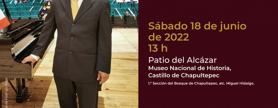 Concierto de piano con Rodrigo Rivas