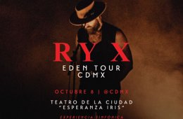 Imagen muestra de la actividad RY X Eden tour