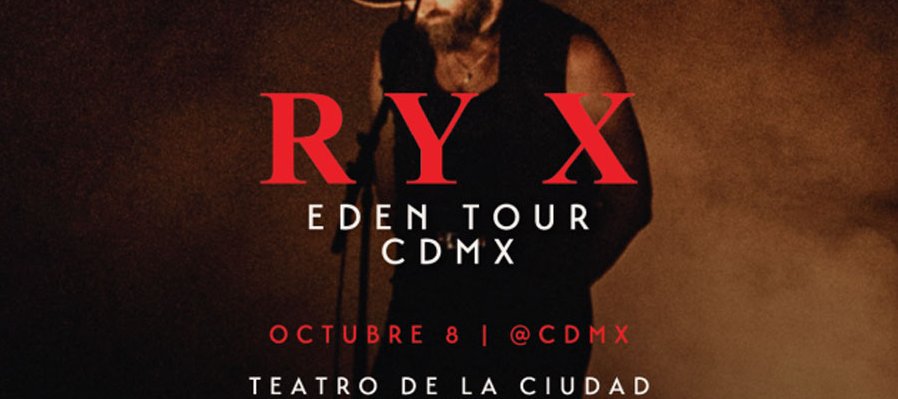 RY X Eden tour