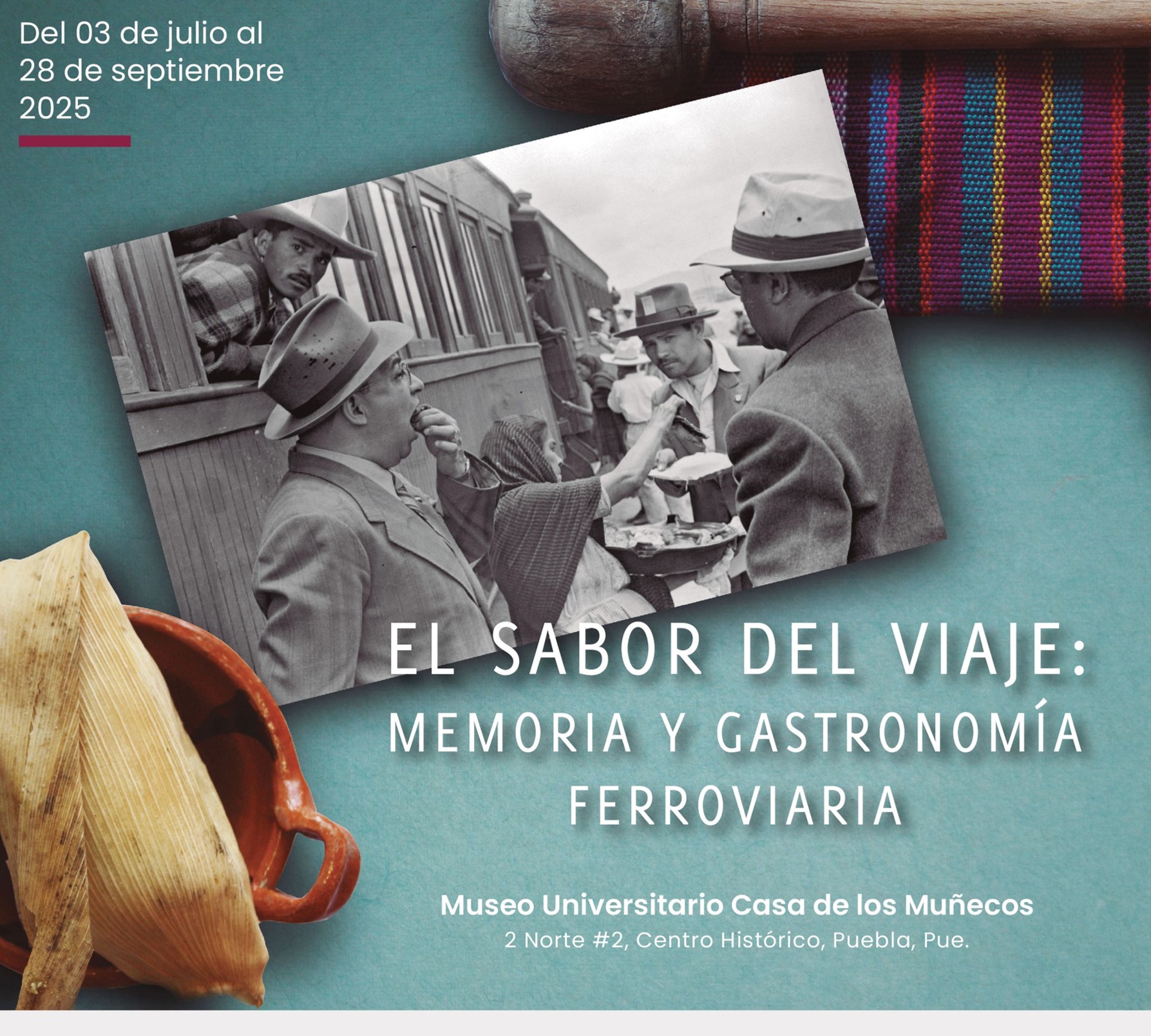 Imagen muestra de la actividad Exposición “El Sabor del Viaje”