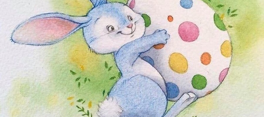 Saltos y sorpresas con el conejito de pascua