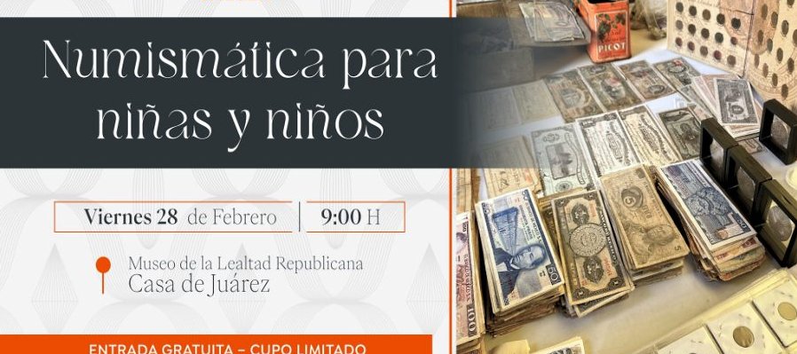 Numismática para niñas y niños
