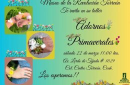 Imagen muestra de la actividad Adornos Primaverales