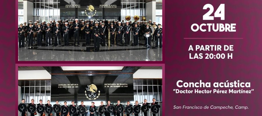 Banda Sinfónica y Mariachi de la Secretaría de Marina