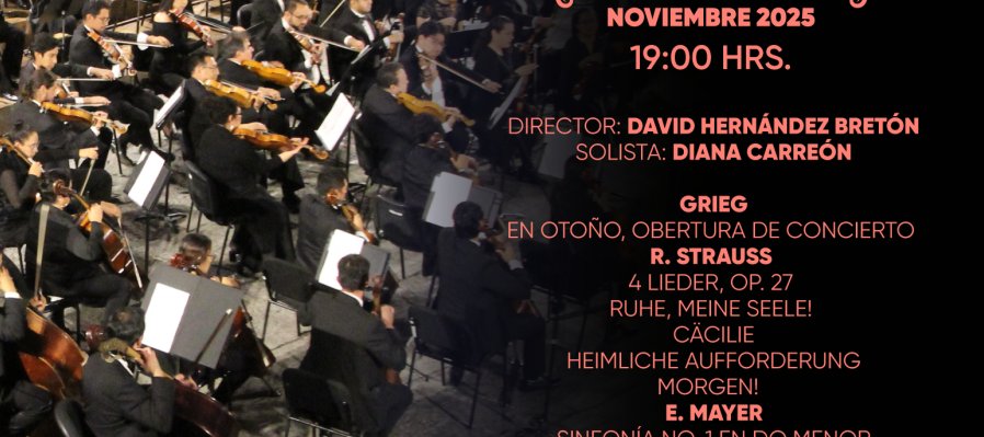 Concierto no. 6 Orquesta Sinfónica del Estado de Puebla