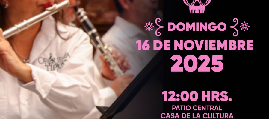 Concierto dominical. Orquesta típica del estado de Puebla