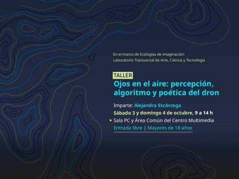 Taller > Ojos en el aire: percepción, algoritmo y poética del dron