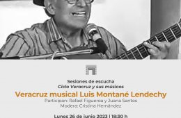 Imagen muestra de la actividad: Veracruz musical:  Luis Montané Lendechy
