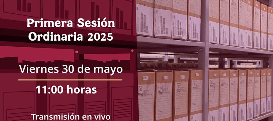 Primera sesión ordinaria de 2025