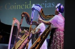 Imagen muestra de la actividad: Siete coincidencias, concierto para seis arpas y un piano
