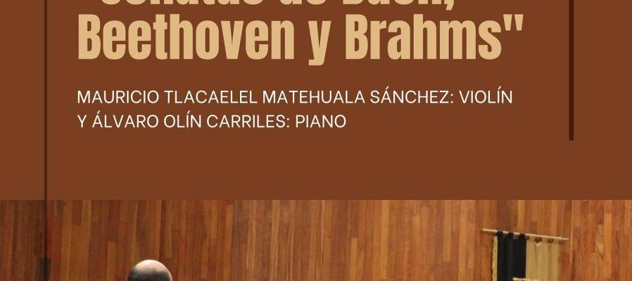 Sonatas de Bach, Beethoven y Brahms
