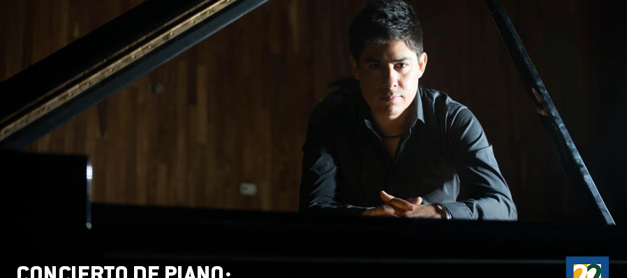 Concierto de Piano: Sonidos que inspiran. Erik Cortés, Piano