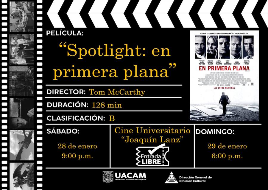 Imagen muestra de la actividad Spotlight: en primera plana