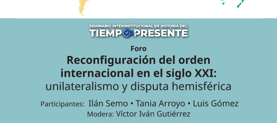 EL INEHRM DEBATIRÁ RECONFIGURACIÓN DEL ORDEN INTERNACIONAL EN EL SIGLO XXI