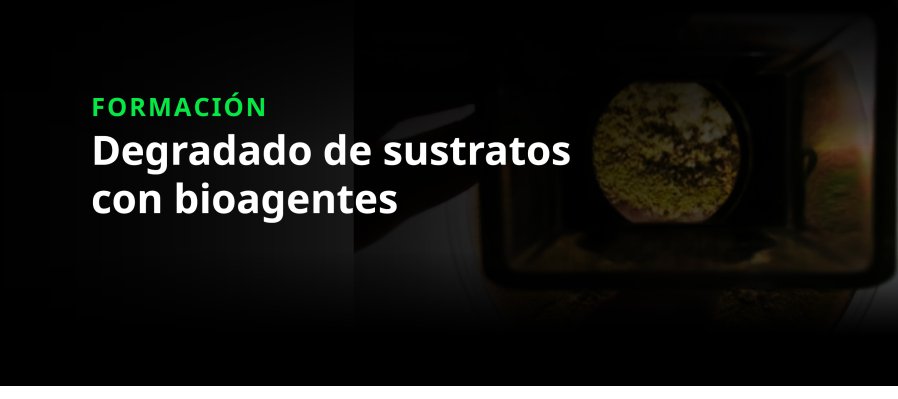 Degradado de sustratos con bioagentes