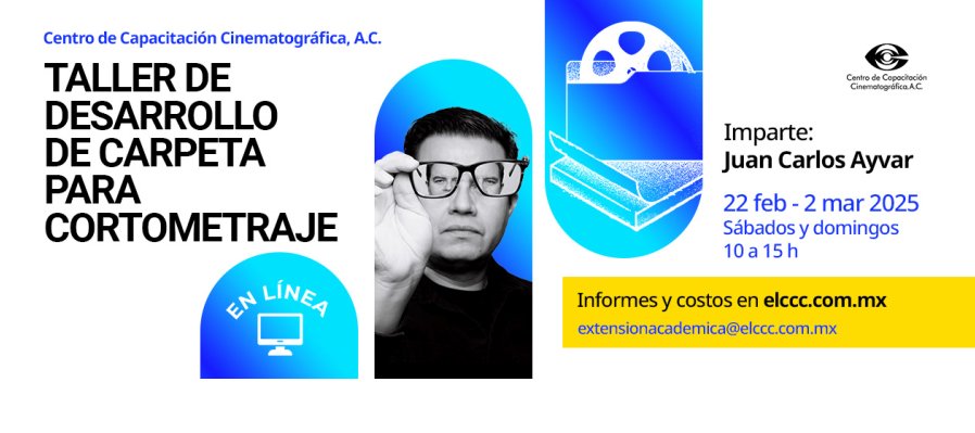 Taller de desarrollo de carpeta para cortometraje