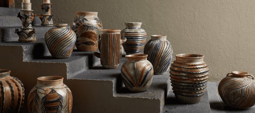 Dolores Porras. Taller de cerámica