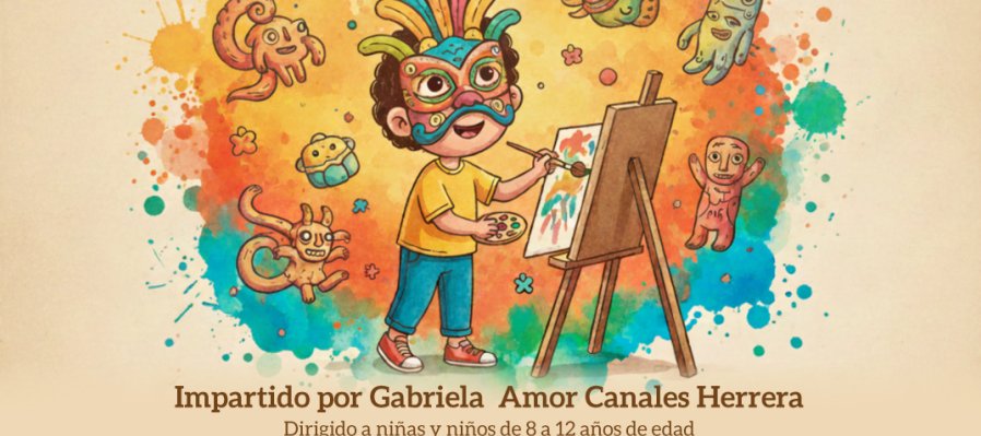 Talleres artíscos infantiles: Máscaras, color y diversion