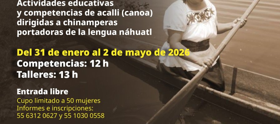 Taller Mujeres sobre acallis en el lago Preservación de la práctica ancestral de remo