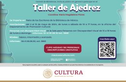 Imagen muestra de la actividad: Taller de Ajedrez de la Biblioteca de México