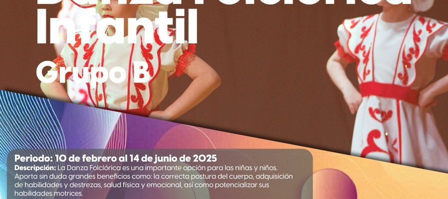 Danza Folclórica infantil Grupo B