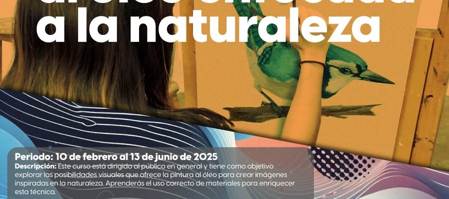 Pintura al óleo enfocada a la naturaleza