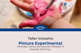 Imagen muestra de la actividad: Taller inclusivo: Pintura experimental