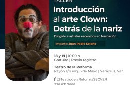 Imagen muestra de la actividad Introducción al arte Clown: Detrás de la nariz