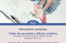 Imagen muestra de la actividad: Taller de acuarela y dibujo artístico