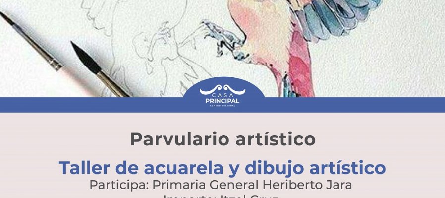 Taller de acuarela y dibujo artístico
