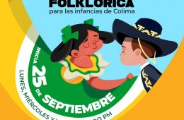 Imagen muestra de la actividad: Taller de Danza Folklórica para las infancias de Colima