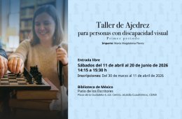 Imagen muestra de la actividad Ajedrez para personas con discapacidad visual