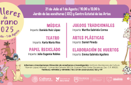 Imagen muestra de la actividad Talleres de Verano 2025