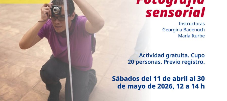 Fotografía sensorial para personas con discapacidad visual