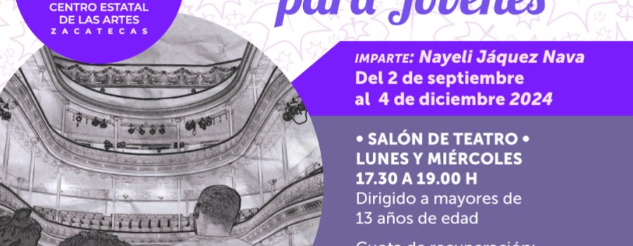 Taller de teatro para jóvenes