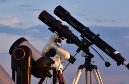 Imagen muestra de la actividad Uso y manejo de telescopio
