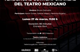 Imagen muestra de la actividad: Tendencias contemporáneas del teatro mexicano