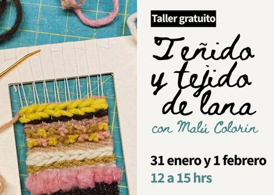 Imagen muestra de la actividad Teñido y tejido de lana